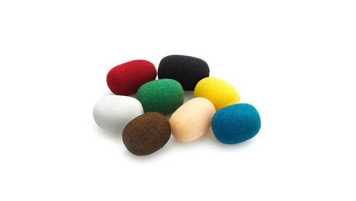 [DUA0570] DPA Miniature Foam Windscreen, Color Mix, 8 pcs