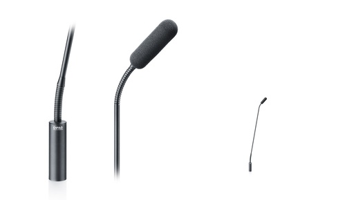 [4098DCGB01045] DPA 4098 CORE Supercardioid Mic, Black, XLR, 47 cm (18 in) Boom, top and bottom Gooseneck