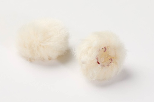[AIR1OFFWHITES] DPA Fur Windscreen, Offwhite Small
