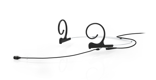 [4266OPFB90LH] DPA 4266 CORE+ Omni Flex Headset Mic, 110 mm Boom, Black, MicroLock