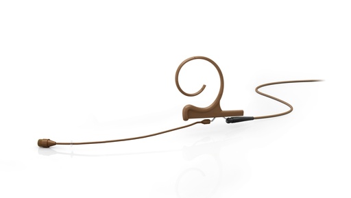 [4266OPFC90ME] DPA 4266 CORE+ Omni Flex Earset Mic, 90 mm Boom, Brown, MicroLock