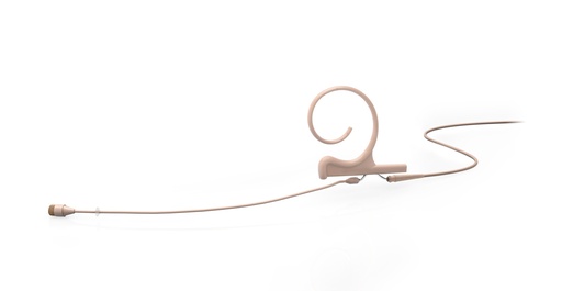 [4266OPFF10LE] DPA 4266 CORE+ Omni Flex Earset Mic, 110 mm Boom, Beige, TA4F Mini-XLR