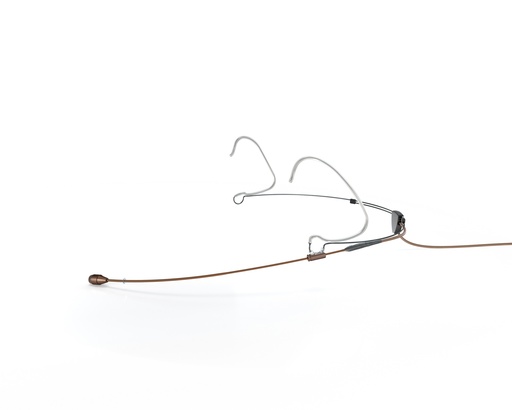 [4466OPRC90] DPA 4466 CORE+ Omni Headset Mic, Brown, MicroLock